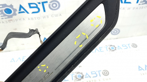 Ornamente prag exterior stânga față pentru BMW Seria 5 G30 17-20 Sport Line, cu iluminare din spate, coroziune, ornament decojit, zgârieturi