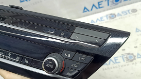 Управление климат-контролем и магнитолой BMW 5 G30 17-22 auto, dual zone, под подогрев сидений, без CD привода царапины