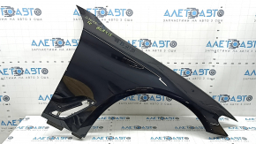 Aripă față dreapta BMW 5 G30 17-23 aluminiu, negru 475