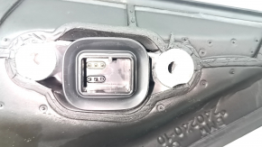 Зеркало боковое левое в сборе BMW 5 G30 17-23 5 пинов, BSM, подогрев, поворотник, автозатемнение, черный 475, царапины