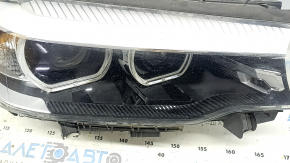 Фара передняя правая в сборе BMW 5 G30 17-20 LED Corona Rings S524A с креплением, под полировку
