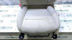 Водительское сиденье Nissan Leaf 13-13 без airbag, механическое, подогрев, ткань серая, под чистку