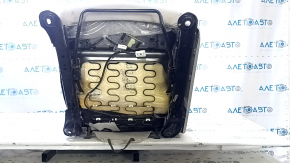 Водительское сиденье Nissan Leaf 13-13 без airbag, механическое, подогрев, ткань серая, под чистку