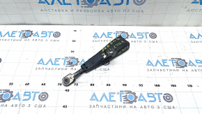 Защелка водительского ремня безопасности Chevrolet Volt 11-15 черная, с проводом