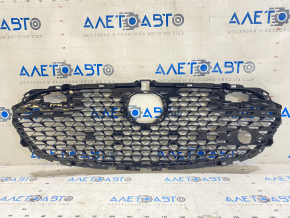 Решетка радиатора grill Mazda 3 19-26 4d черный глянец