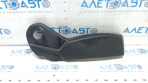 Накладка управления пассажирским сиденьем Ford Focus mk3 15-18 черная, потерта, царапины