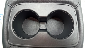Подлокотник спинки заднего ряд сидений Toyota Avalon 13-15 кожа черная, подстаканники структура, под чистку