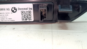 Вставка накладки порога задняя левая BMW X5 G05 19-23 хром BMW, с подсветкой, царапины