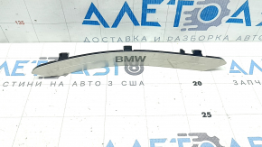 Вставка накладки порога задняя правая BMW X5 G05 19-23 хром BMW, с подсветкой, царапины