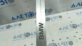 Prag ușă stânga față pentru BMW X5 G05 19-23, cromat, cu iluminare din spate, zgârieturi