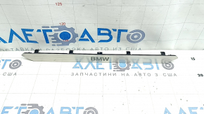 Вставка накладки порога передняя правая BMW X5 G05 19-23 хром BMW, с подсветкой, царапины