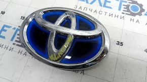 Эмблема решетки радиатора grill Toyota Avalon 13-15 hybrid, песок