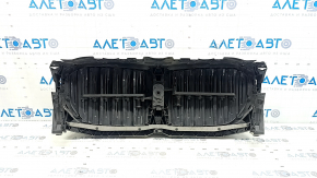 Решетка радиатора grill в сборе BMW X5 G05 19-23 с жалюзи дефлектором радиатора 3.0T с моторчиком, X-LINE, под камеру 360, хром, царапины