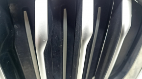 Решетка радиатора grill в сборе BMW X5 G05 19-23 с жалюзи дефлектором радиатора 3.0T с моторчиком, X-LINE, под камеру 360, хром, царапины