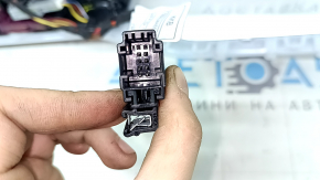 Накладка передней панели правая BMW X5 G05 19-23 под дерево Fineline Stripe, с подсветкой, царапины