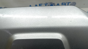 Накладка губы заднего бампера BMW X5 G05 19-26 X-Line, серебро+черная, царапины