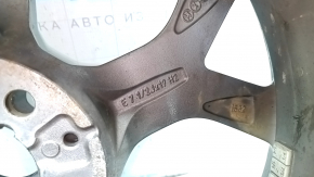 Диск колесный R19 x 7.5J ET32 5x112 BMW X3 G01 18-21 тип 1 бордюрка, коррозия