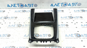 Накладка центральной консоли BMW X5 G05 19-26 под дерево Fineline Stripe, с подсветкой, царапины