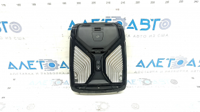 Плафон освещения передний BMW X5 G05 19-22 под панораму, черный, с накладкой