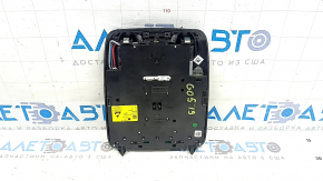 Плафон освещения передний BMW X5 G05 19-22 под панораму, черный, с накладкой