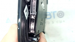 Плафон освещения передний BMW X5 G05 19-22 под панораму, черный, с накладкой