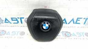 Подушка безопасности airbag в руль водительская BMW X5 G05 19-26 кожа черная