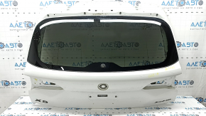 Portbagajul este gol, cu sticlă, partea superioară a BMW X5 G05, 19-24, nuanțată, alb 300, zgârieturi pe sticlă