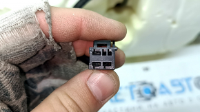 Подушка заднего сидения 2 ряд BMW X5 G05 19-22 под 2 ряда, кожа черная SCHWARZ, с подогревом, вмятина