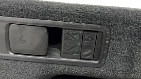 Обшивка арки задняя левая в сборе BMW X5 G05 19-23 черная, цельная, с крышкой, с ручкой откидывания сидения, царапины