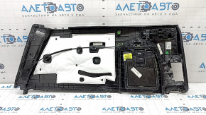 Обшивка арки задняя левая в сборе BMW X5 G05 19-23 черная, цельная, с крышкой, с ручкой откидывания сидения, царапины