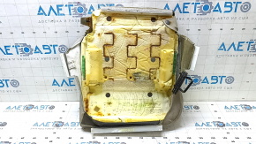 Подушка заднего ряда сидений 2 ряд правая Ford Escape MK3 13-18 кожа серая, примята, под химчистку