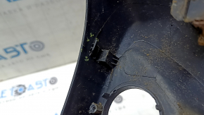 Накладка управления водительским сиденьем VW Tiguan 18-24 черная, царапины, надломано крепление