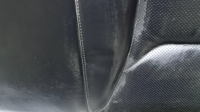 Подушка заднего сиденья 2-го ряда левая Mazda CX-9 16-17 кожа черная, подогрев, замята
