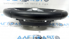 Руль в сборе BMW X5 G05 19-26 кожа черная с подогревом, с лепестками, кнопками, накладкой, блоком управления и вибромотором, , Sport, царапины, под чистку
