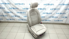 Scaun pasager Mercedes GLC 16-22 cu airbag, electric, încălzit, cu memorie, piele bej, cu suport pentru genunchi