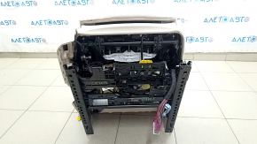 Пассажирское сидение Mercedes GLC 16-22 с airbag, электрическое, подогрев, под память, кожа бежевая, с коленной подпоркой