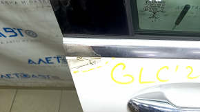 Дверь в сборе передняя правая Mercedes GLC 16-22 SUV, белый 149, keyless, в клее