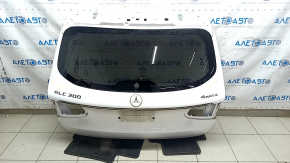 Дверь багажника голая со стеклом Mercedes GLC 16-22 белый 149