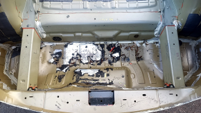 Корыто багажника Tesla Model X 16-21 на кузове, помято, порвано