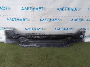 Задняя панель BMW X3 G01 18-24 2 части, высверлена, черная