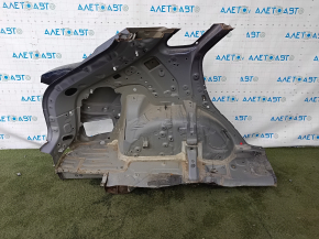 Четверть крыло задняя левая Lexus RX350 RX450h 16-22 под BSM, синяя, отпилена, примята