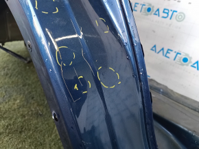 Четверть крыло задняя правая VW Tiguan 18-24 long отпилена, синяя, тычки
