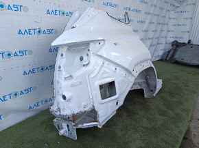 Четверть крыло задняя правая Hyundai Tucson 22-26 Korea отпилена, белая, тычки