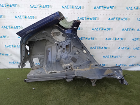 Четверть крыло задняя левая Toyota Prius 30 13-15 отпилена, синяя, тычки
