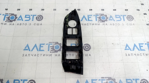 Накладка управления стеклоподъемником передним левым Mazda CX-5 17-24 черный глянец, царапины