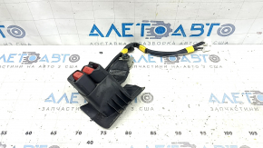 Încuietori centură spate Toyota Camry v70 18-24, negre, cu fir