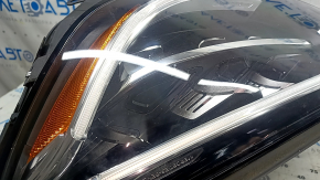 Фара передняя левая в сборе Mercedes GLC 20-22 LED с уплотнителем, песок