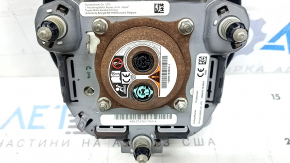 Подушка безопасности airbag в руль водительская Toyota Camry v70 18-24 черная, ржавый пиропатрон