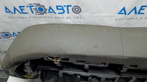 Pernă banchetă spate Hyundai Sonata 11-15, combinație stofă și piele gri, curățabilă chimic, lovită