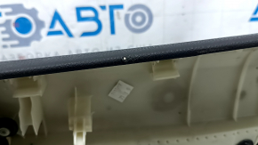 Panou ușă stânga față pentru Toyota Camry v70 18-23, negru cu inserție din plastic negru, cotieră din cauciuc, cu mâner, crestături pe mulaj, zgârieturi
